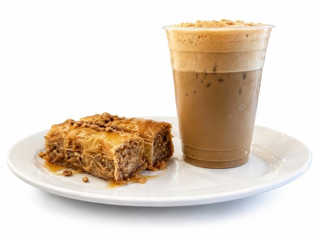 Baklava & Frappe.